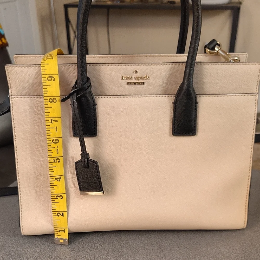 Kate Spade Black and White Satchel - Picture 13 of 16